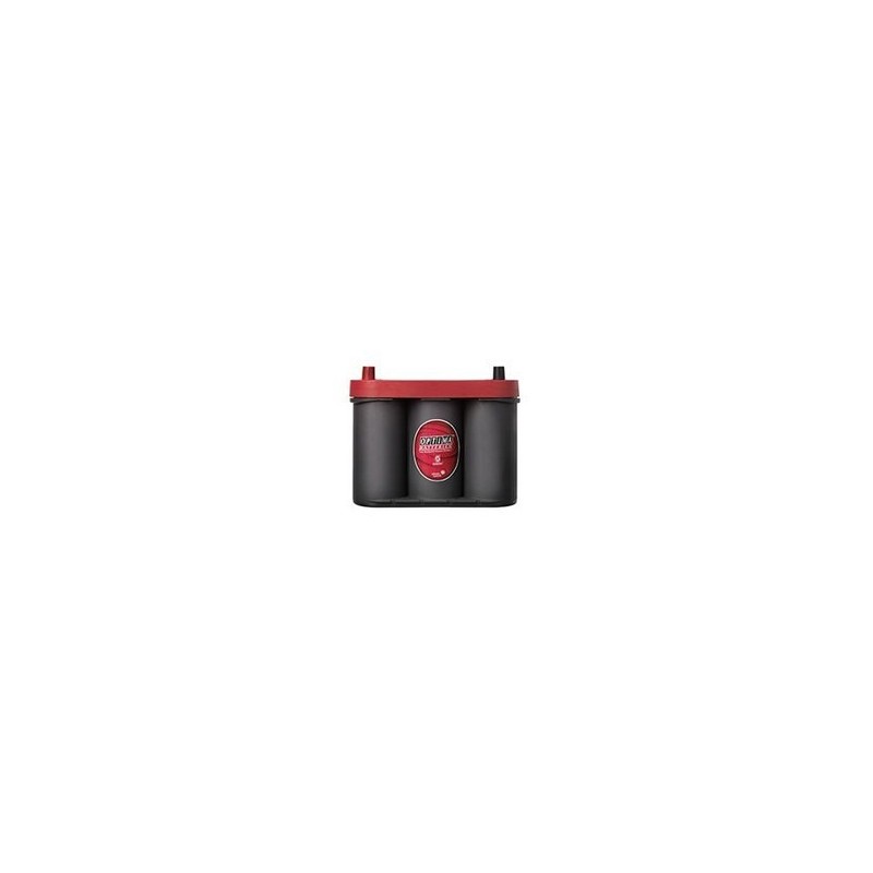 Batteries demarrage 12V, 50Ah, 815A EN, dim. 254x172x200 mm, borne positive a gauche, AGM en spirale, acide/plomb, OPTIMA