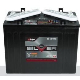 Batteries alimentation 12V, 145Ah, dim. 329x173x245 mm, borne positive a gauche, Standard, acide/plomb, TROJAN
