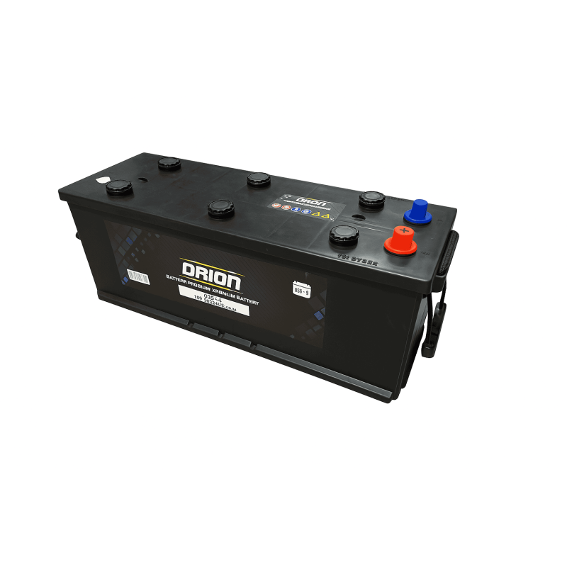 Batteries demarrage 12V, 135Ah, 850A EN, dim. 509x175x210 mm, borne positive a gauche, acide/plomb, ORION