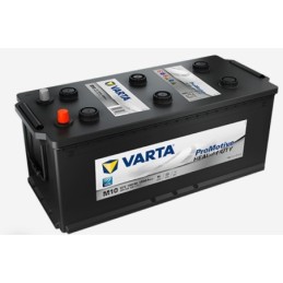 Batteries demarrage 12V, 190Ah, 1200A EN, dim. 513x223x223 mm, borne positive a gauche, Standard, acide/plomb, VARTA