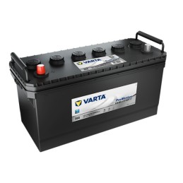 Batteries demarrage 12V, 100Ah, 600A EN, dim. 413x175x220 mm, borne positive a gauche, Standard, acide/plomb, VARTA